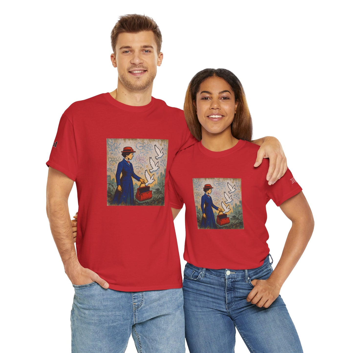 Rebel Graphic Tee - Unisex Heavy Cotton T-Shirt for the Wild at Heart. Rebel Tees, Born to Be Worn
