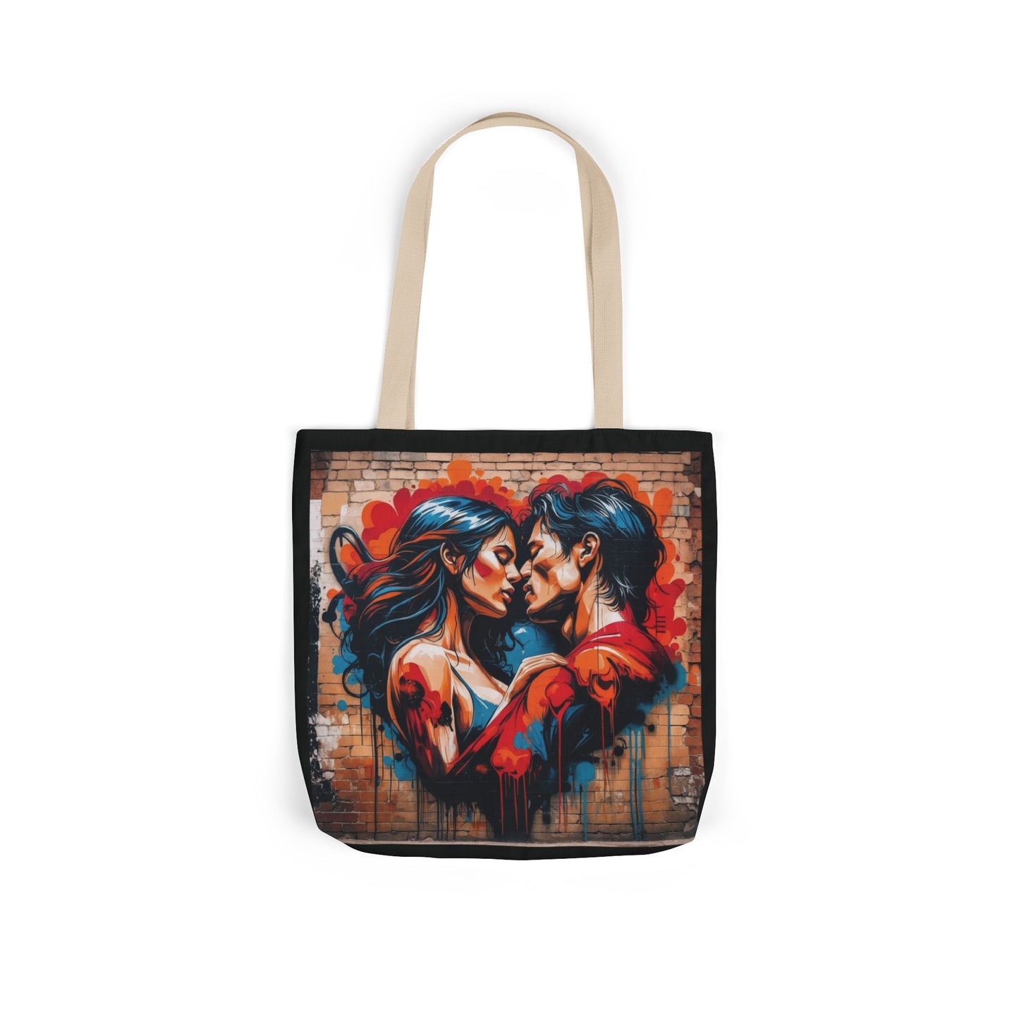 Artistic Surge - Eco-Friendly Canvas Tote Bag - LOVERS