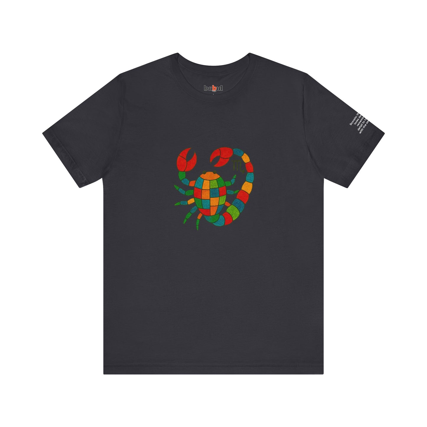 SCORPIO - T-shirt, The Zodiac Signs According to Saint Phalle
