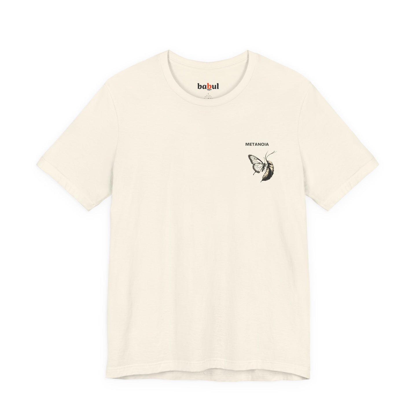 METANOIA T-Shirt – From Silence to Flight (Reverse)