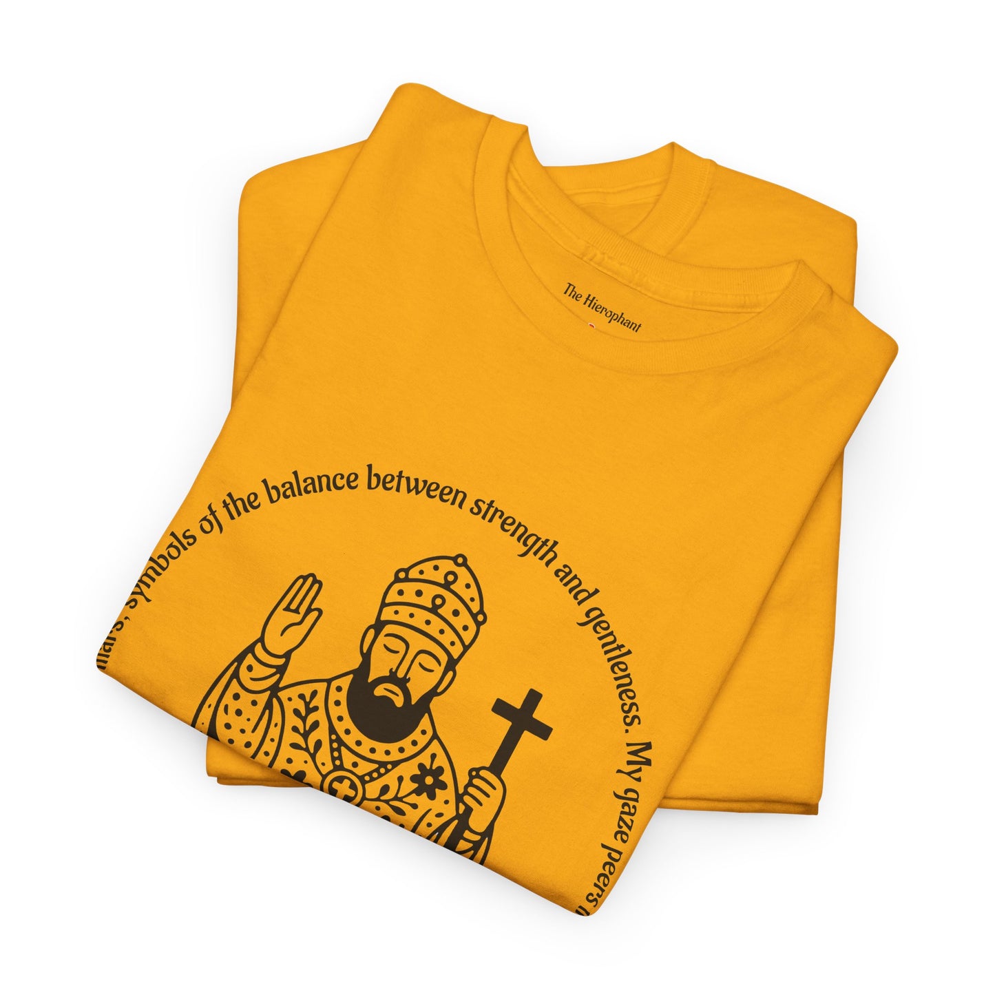 The Hierophant - ArcanaPop T-Shirt – Where Tarot Magic Meets Pop Art