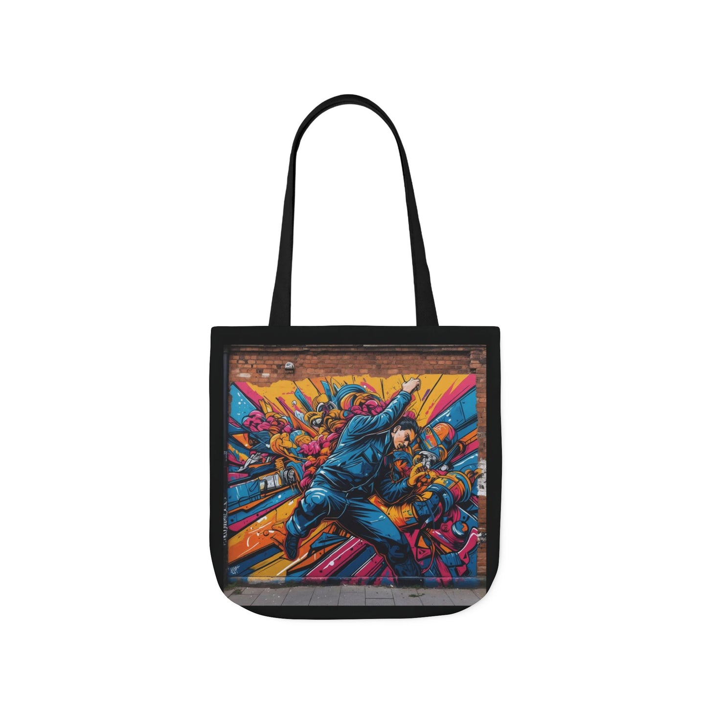 Artistic Surge - Eco-Friendly Canvas Tote Bag - MECHANICS