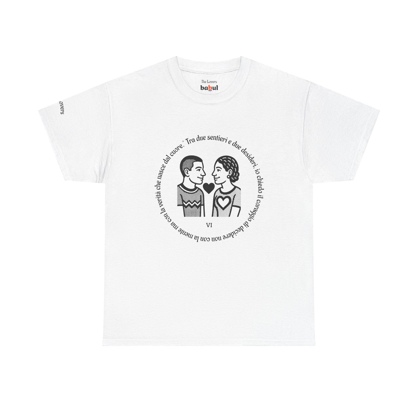 The Lovers - ArcanaPop T-Shirt – Where Tarot Magic Meets Pop Art