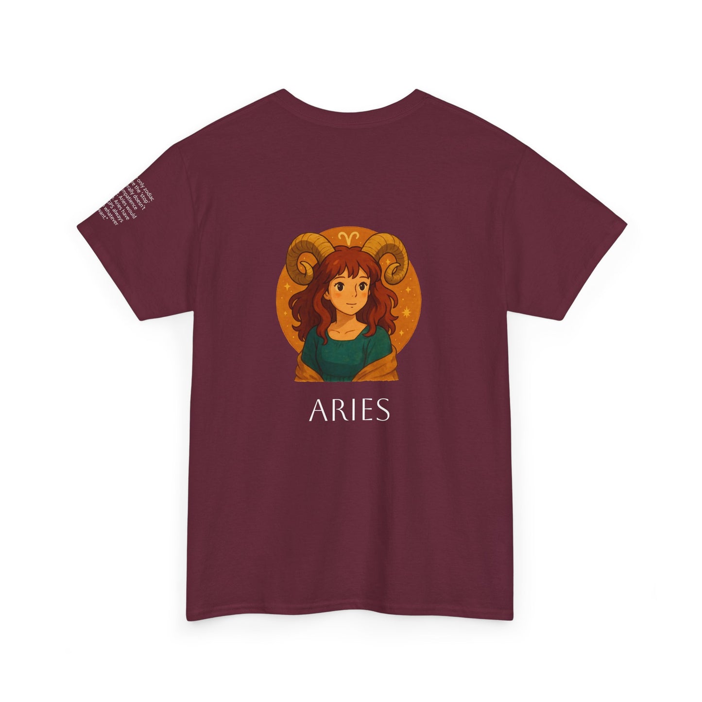 Aries - Dreamy Zodiac T-Shirts – The Magic of the Stars in Ghibli Style