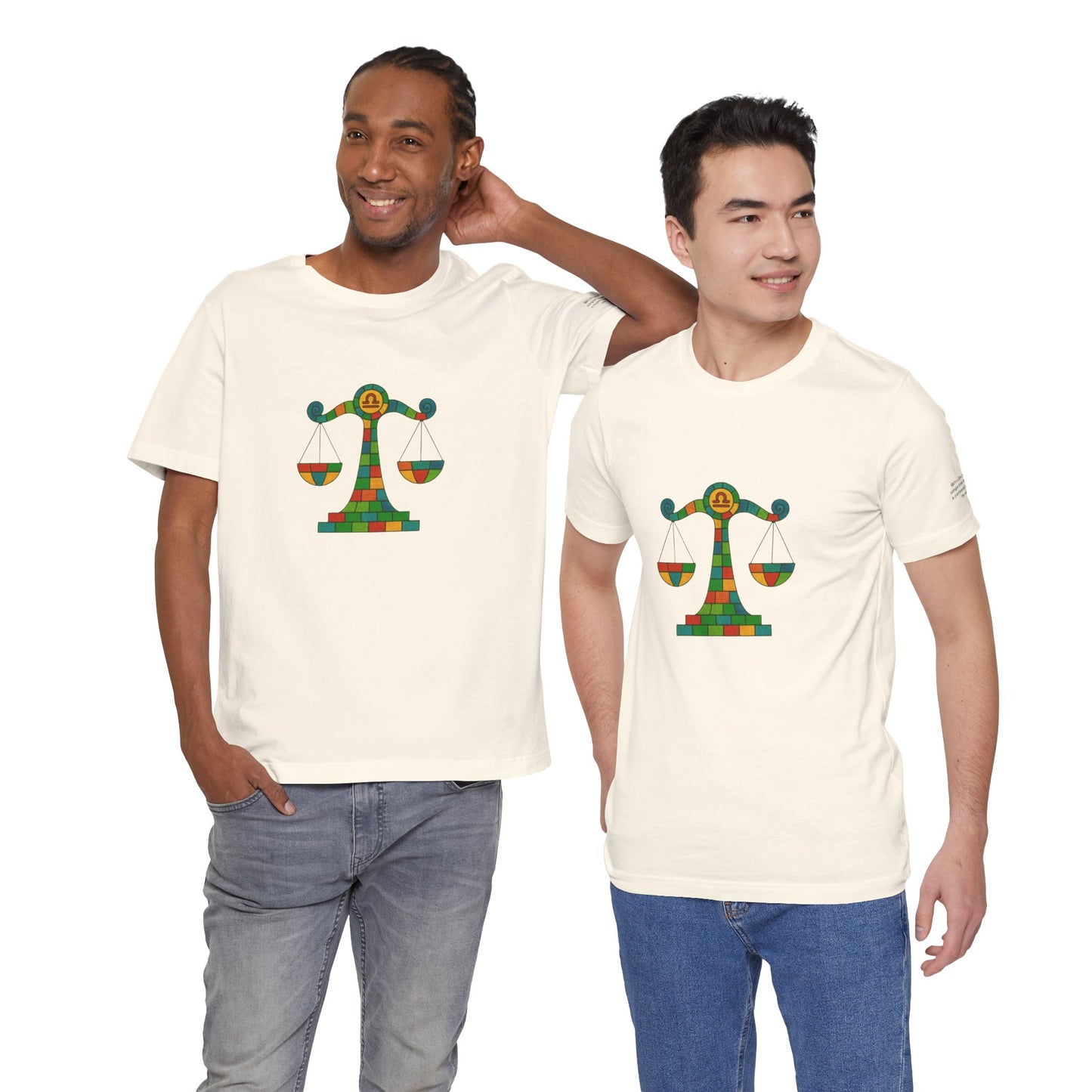 LIBRA - T-shirt, The Zodiac Signs According to Saint Phalle