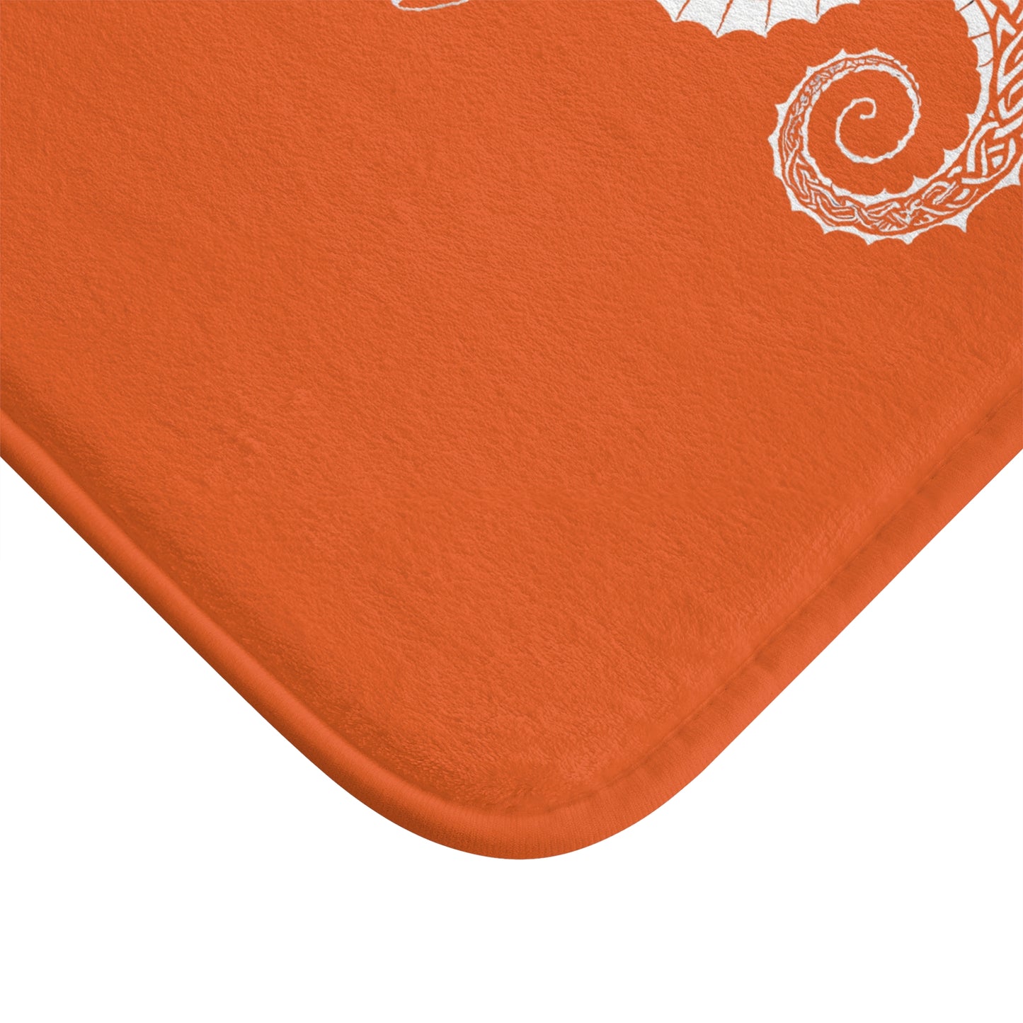 Tribal Bath Mat. Ocean Energy, Tribal Style