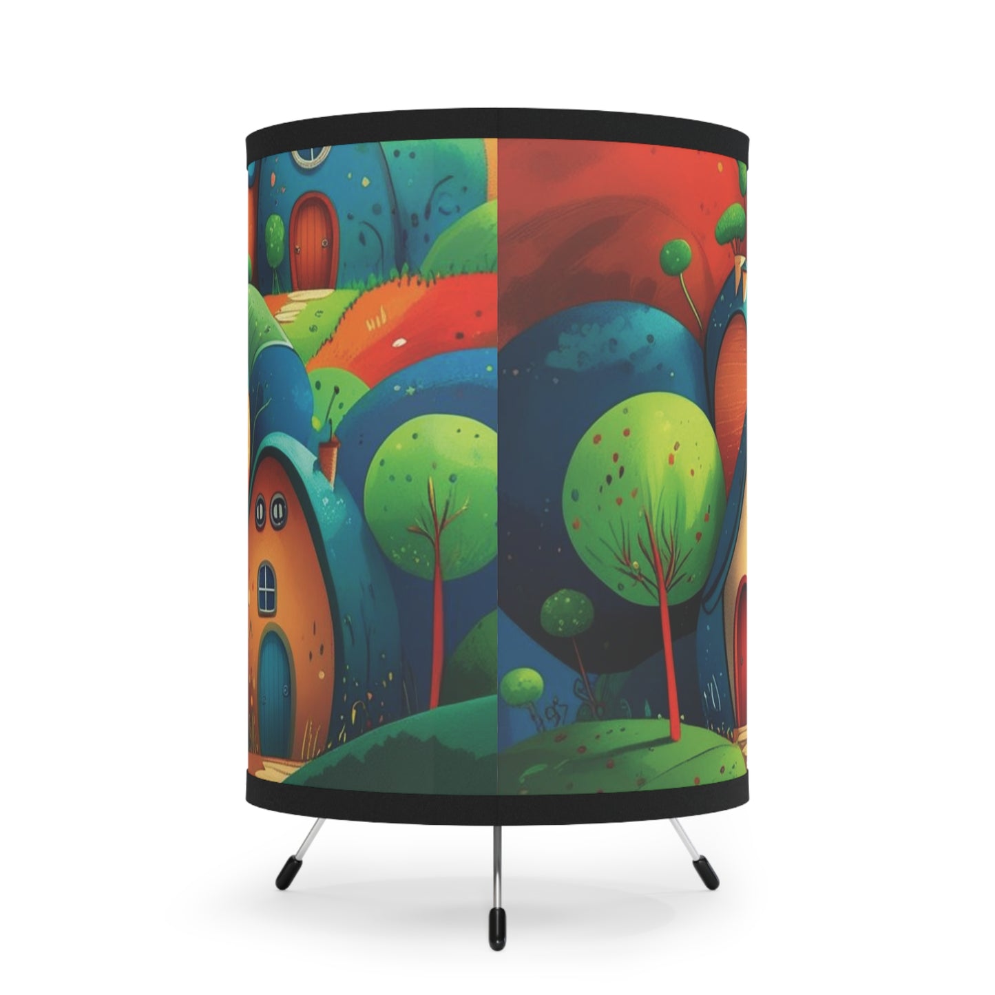 ENCHANTED LIGHTS. Dream Worlds in Your Room. Calming Tripod Lamp. Village