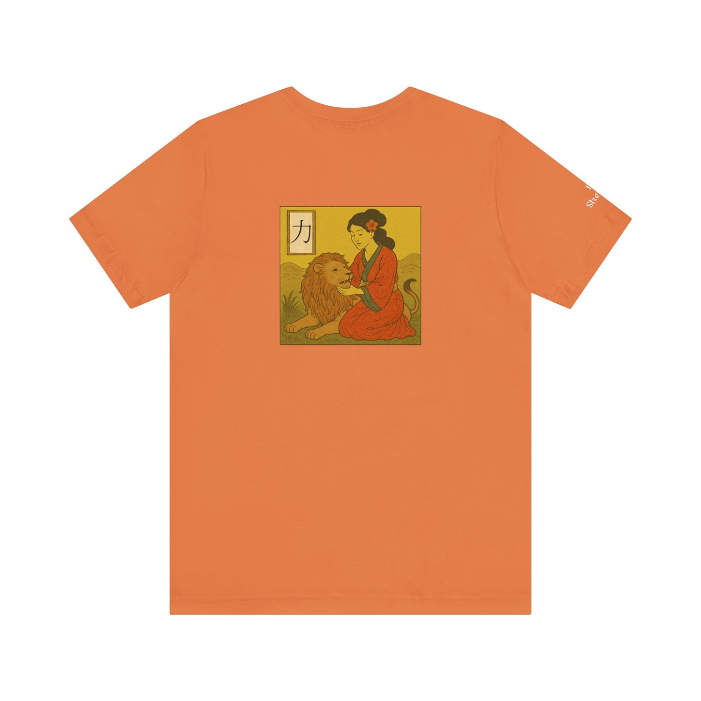 Strength - Tarot in Ukiyo-e Style
