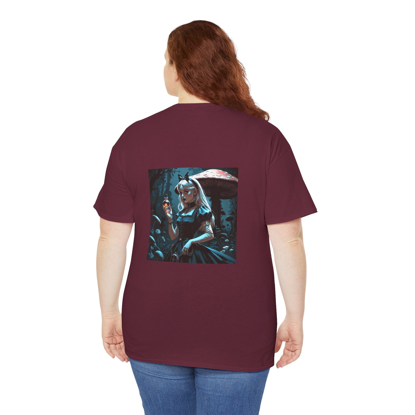 Gothic Fairy Tales Collection Unisex T-Shirt, Alice in Wonderland