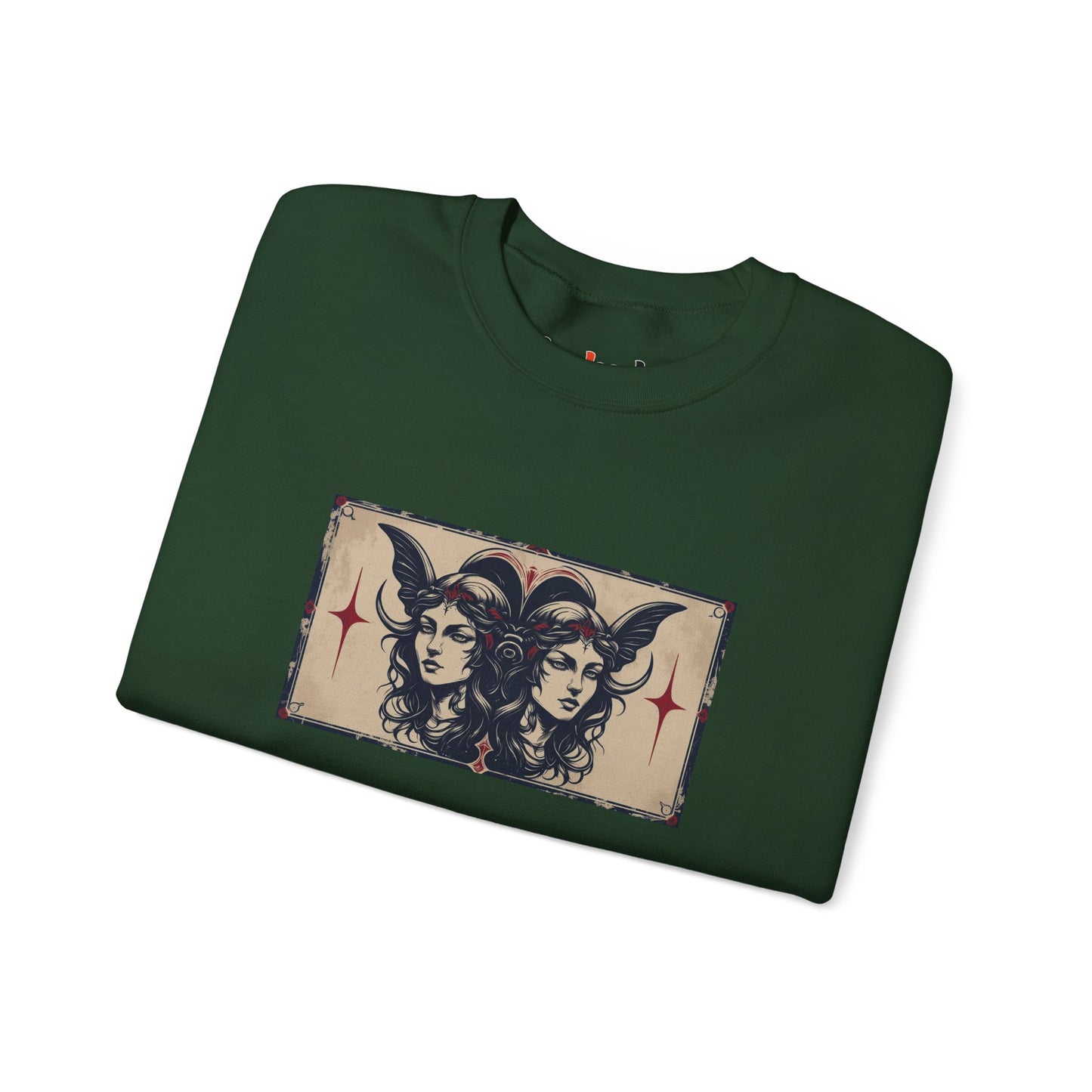 Gemini - Gothic Zodiac Blue Sweatshirt