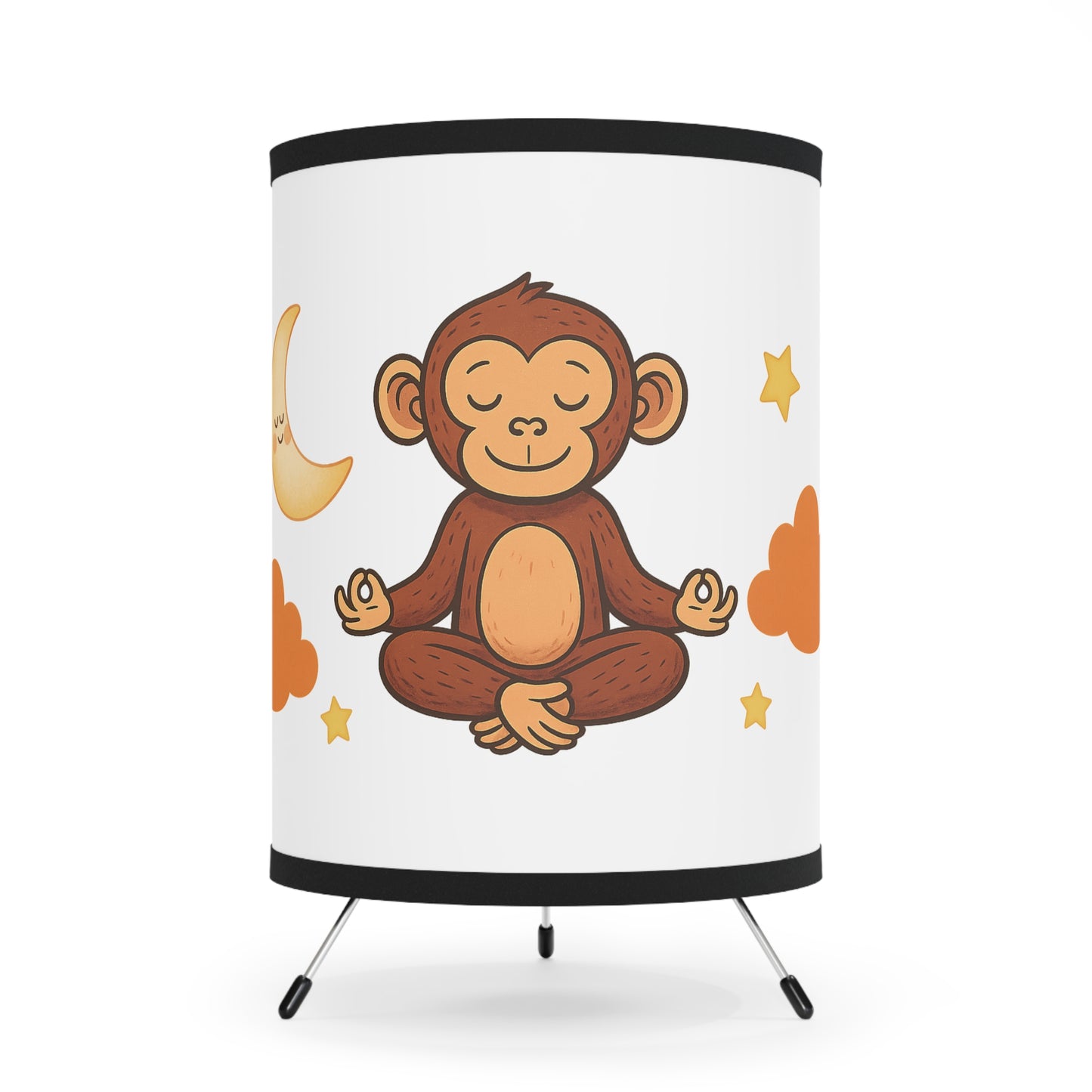 ZEN INSIDE Calming Tripod Lamp. Monkey