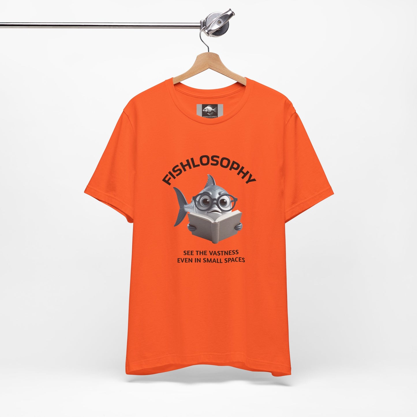 Fishlosophy Unisex Jersey Short Sleeve Tee – See the vastness even in small spaces
