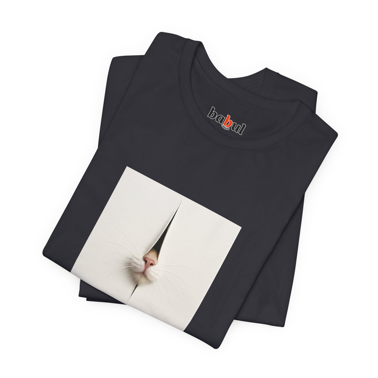 CATART Unisex Jersey Cat T-Shirt - FONTANA - Iconic Painting Reimagined with Cats