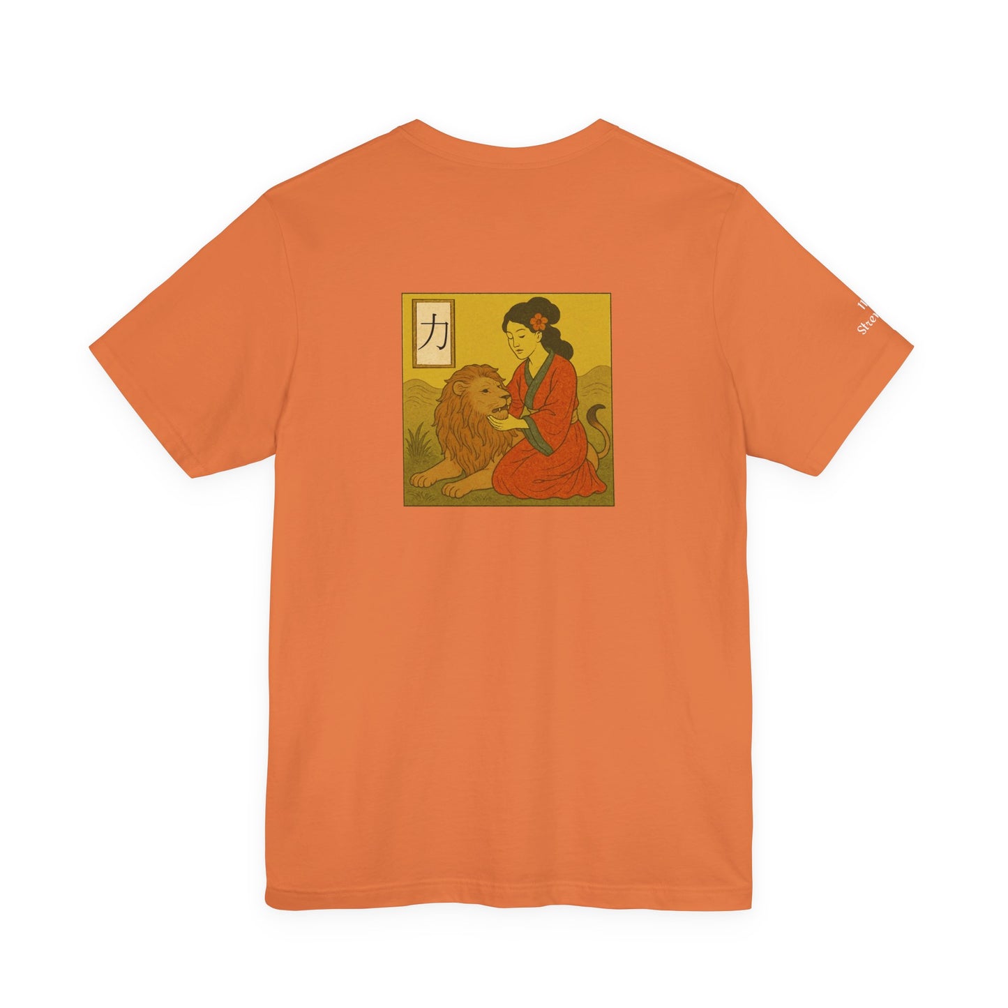 Strength - Tarot in Ukiyo-e Style