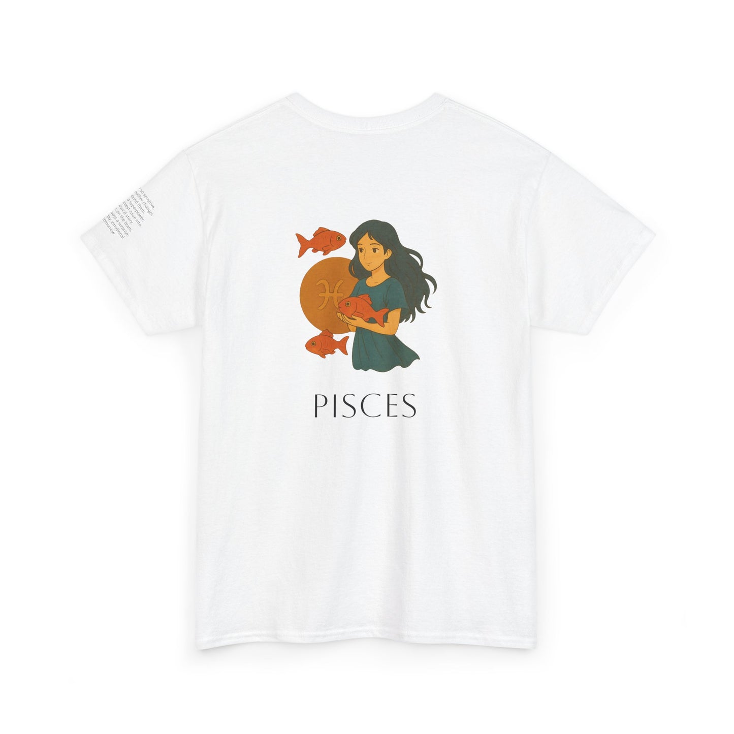 PISCES - Dreamy Zodiac T-Shirts – The Magic of the Stars in Ghibli Style