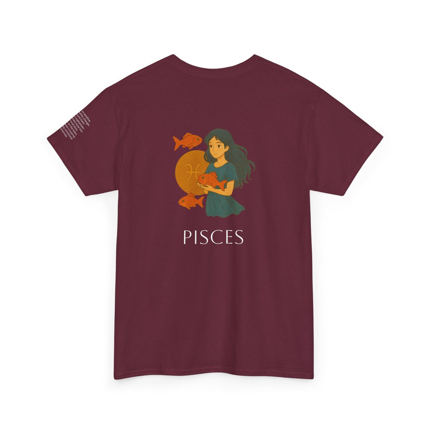 PISCES - Dreamy Zodiac T-Shirts – The Magic of the Stars in Ghibli Style