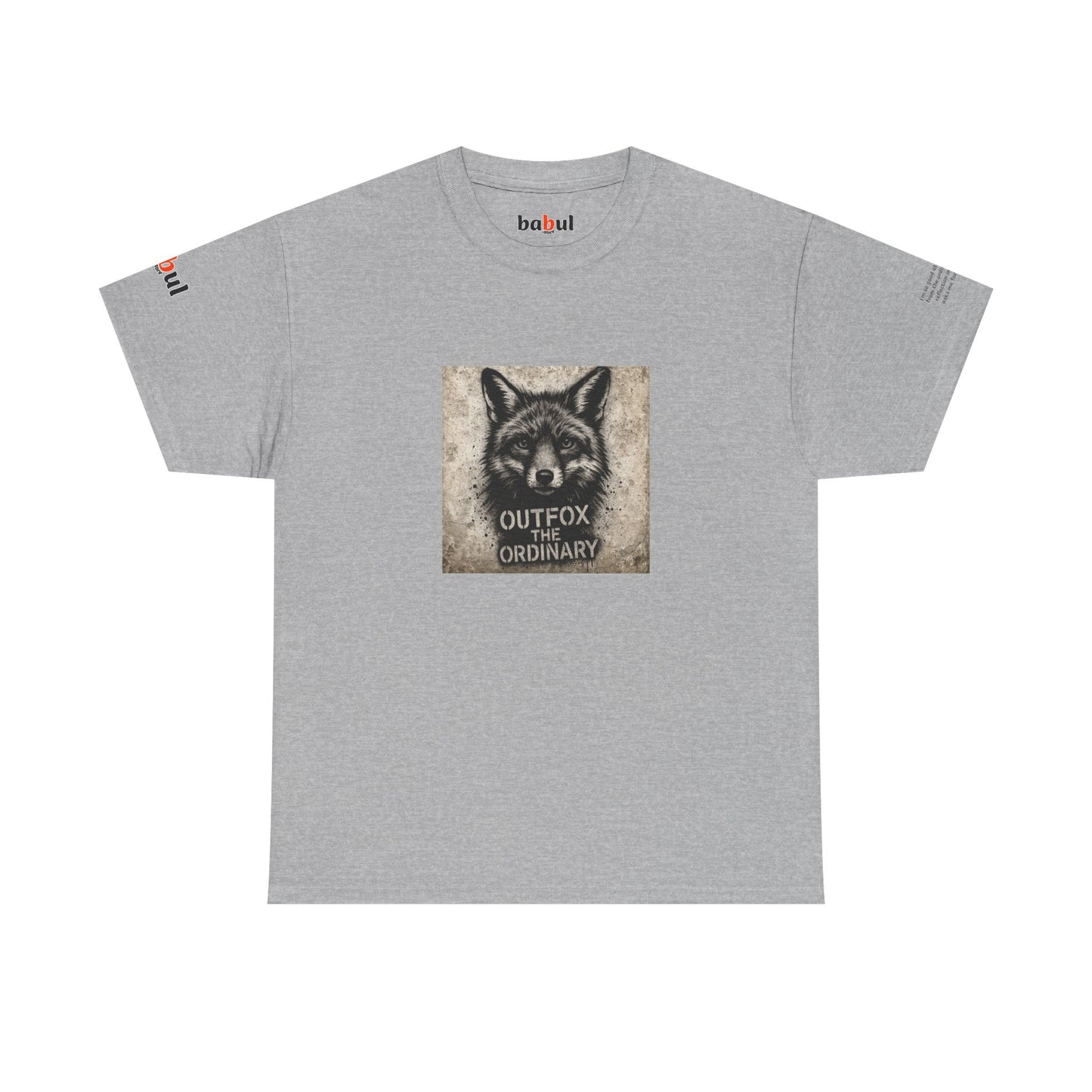 Rebel Graphic Tee - Unisex Heavy Cotton T-Shirt for the Wild at Heart. Rebel Tees, Born to Be Worn - Outfox The Ordinary