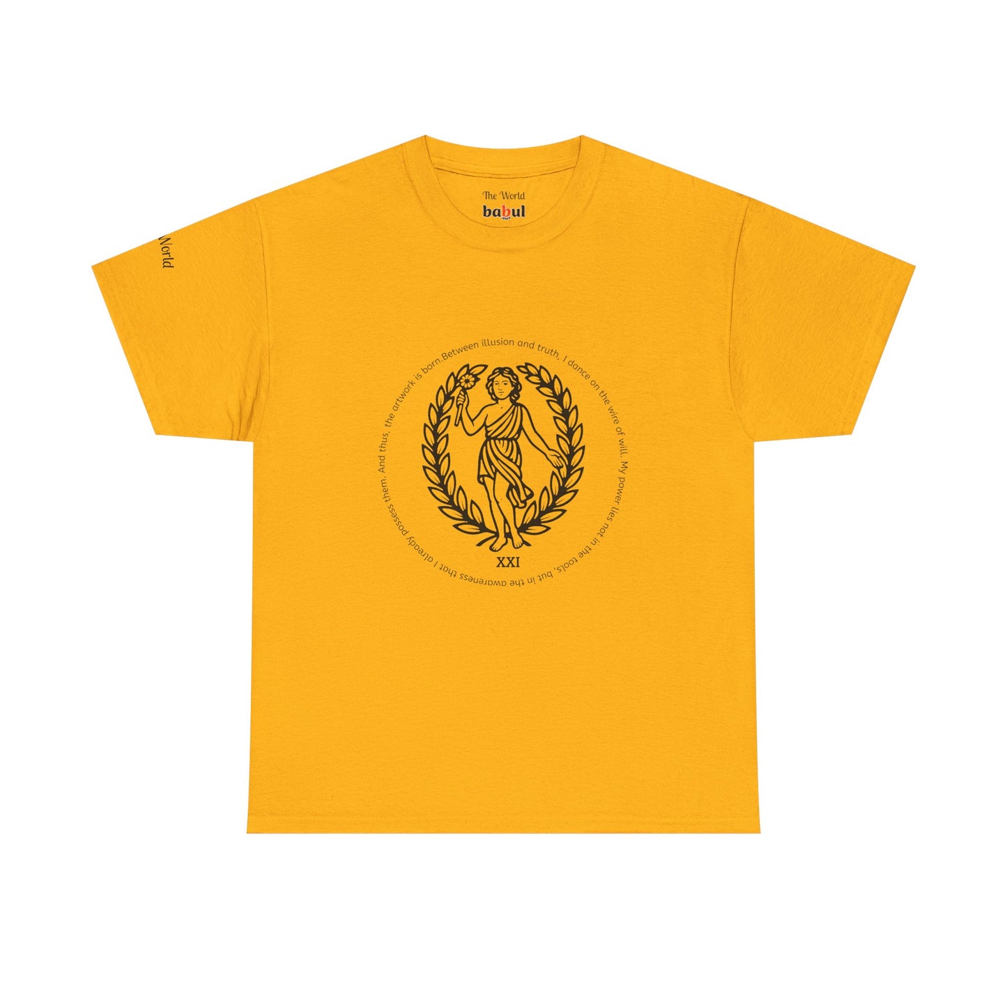 The World - ArcanaPop T-Shirt – Where Tarot Magic Meets Pop Art