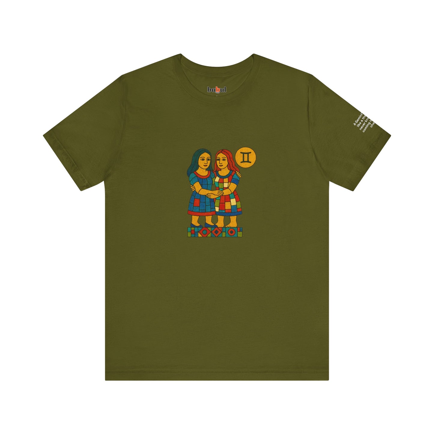 GEMINI - T-shirt, The Zodiac Signs According to Saint Phalle