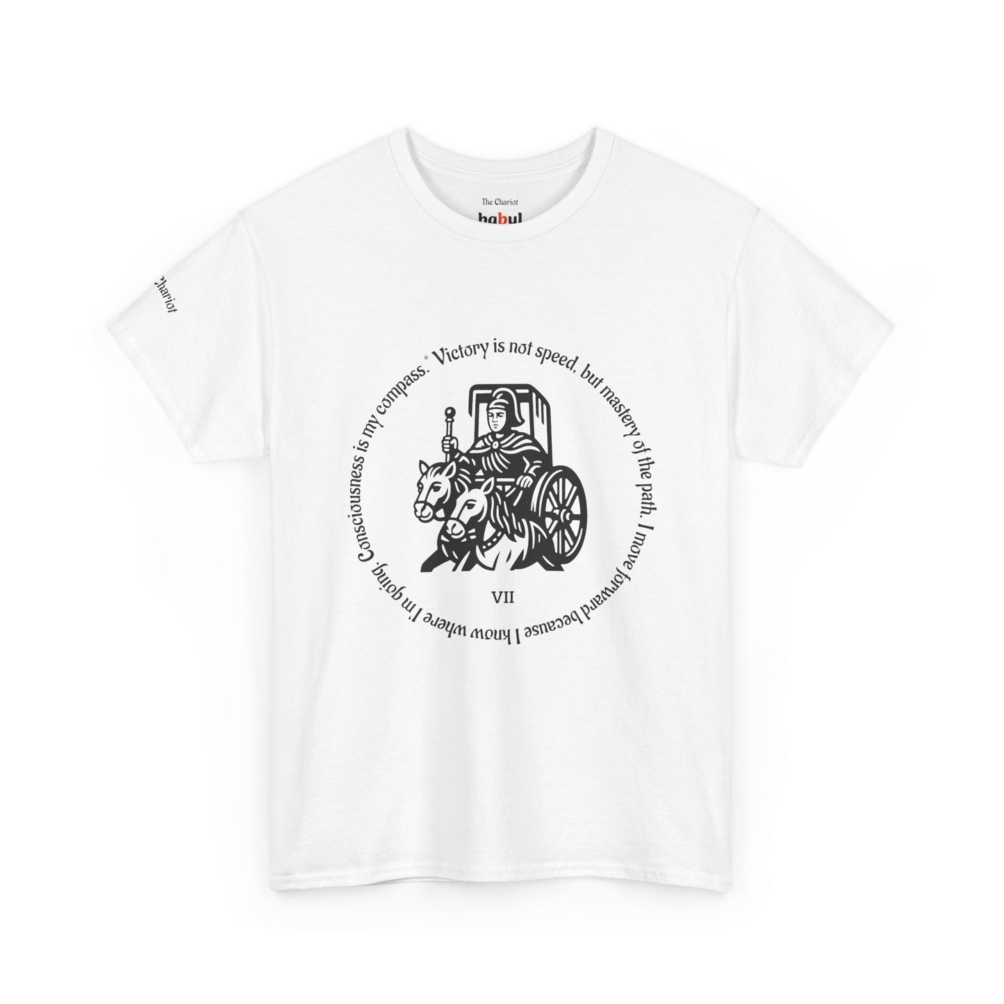 The Chariot - ArcanaPop T-Shirt – Where Tarot Magic Meets Pop Art