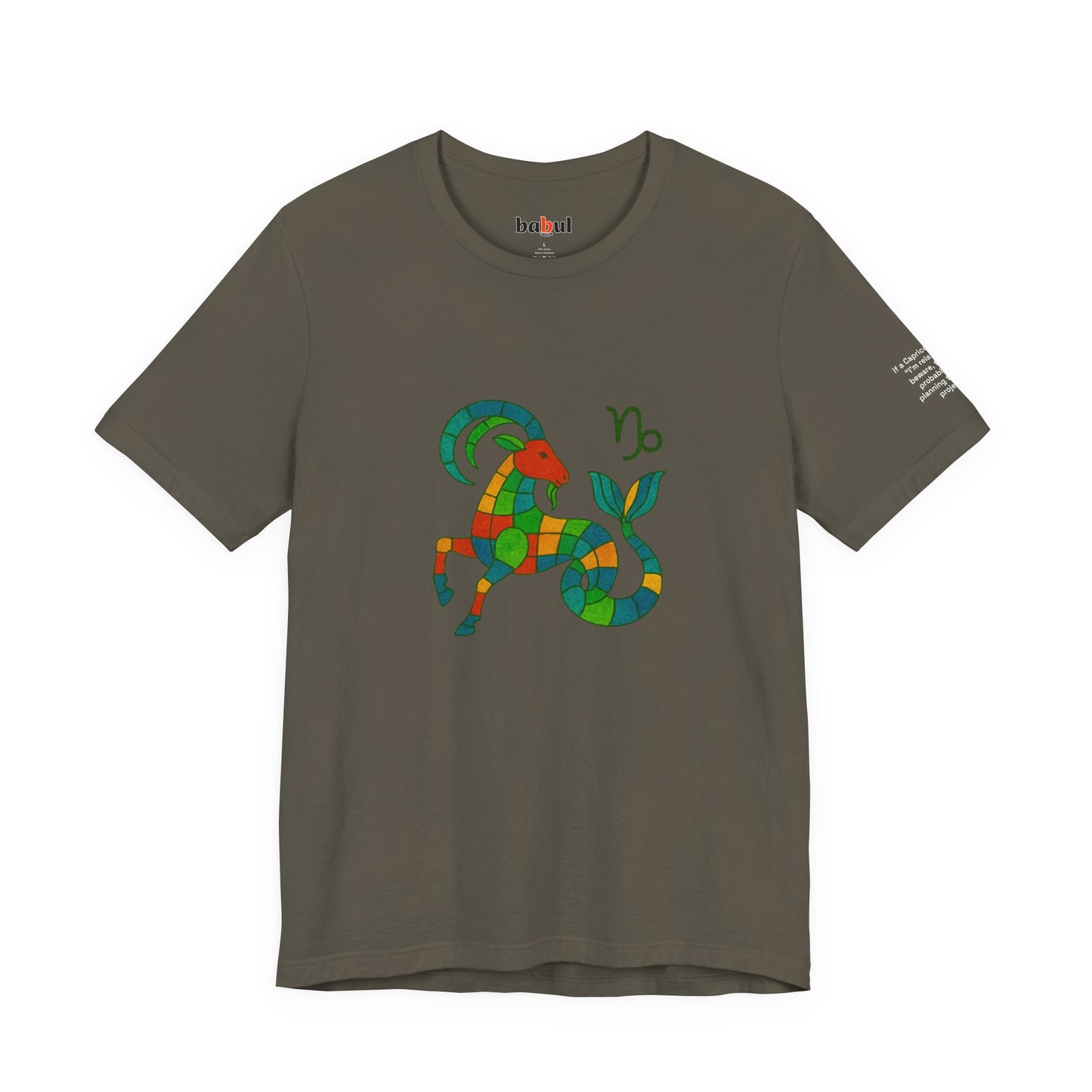 CAPRICORN - T-shirt, The Zodiac Signs According to Saint Phalle