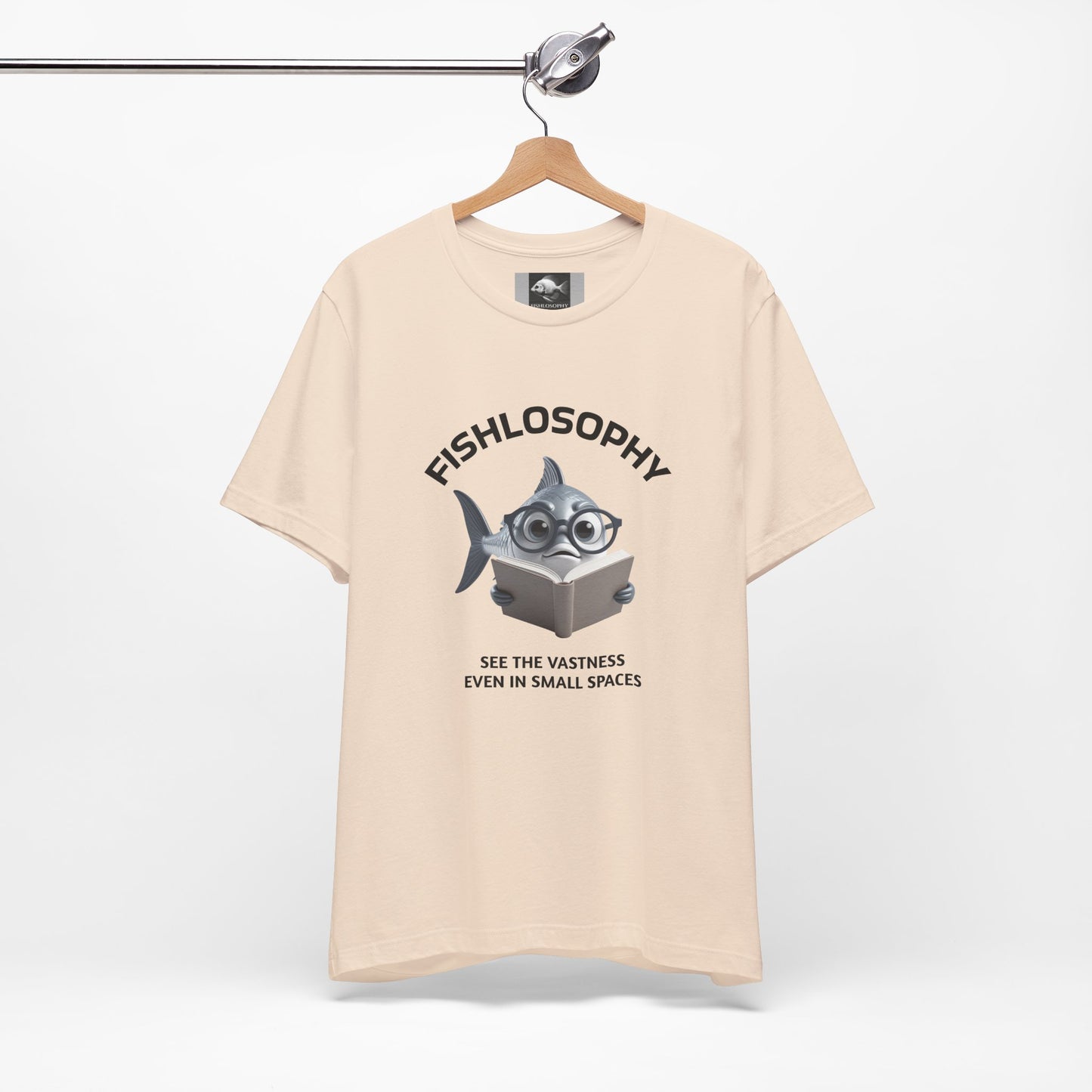 Fishlosophy Unisex Jersey Short Sleeve Tee – See the vastness even in small spaces