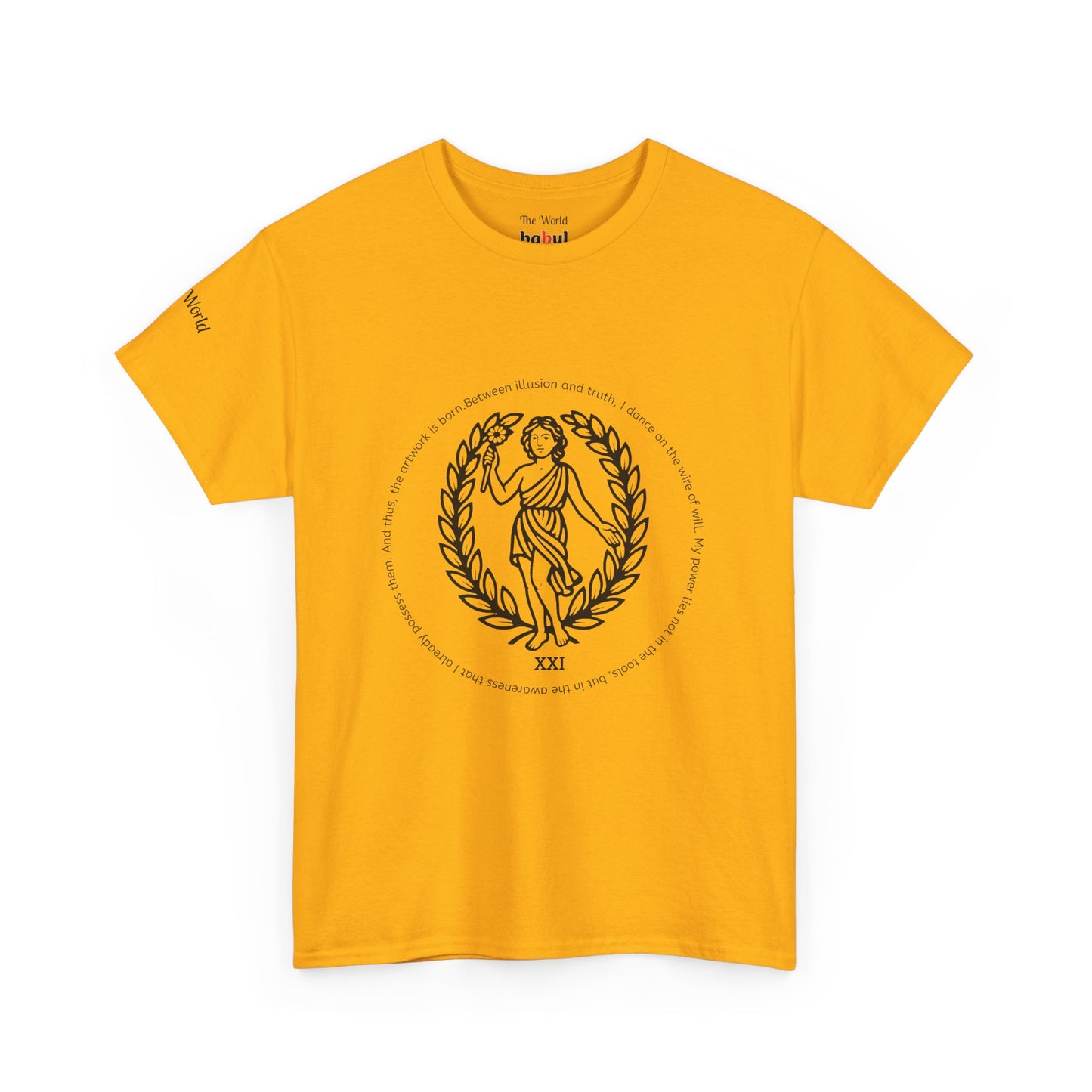 The World - ArcanaPop T-Shirt – Where Tarot Magic Meets Pop Art