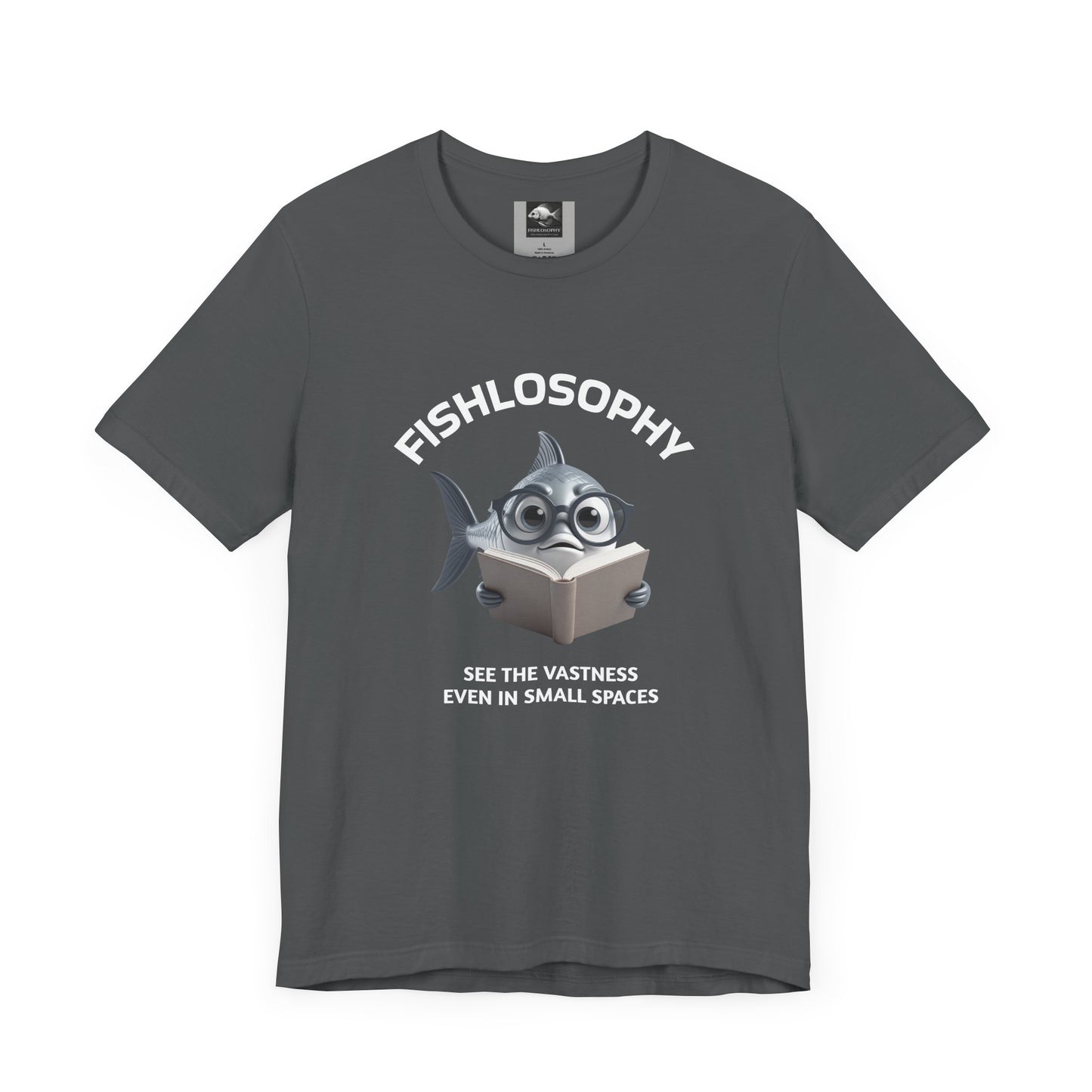 Fishlosophy Unisex Jersey Short Sleeve Tee – See the vastness even in small spaces