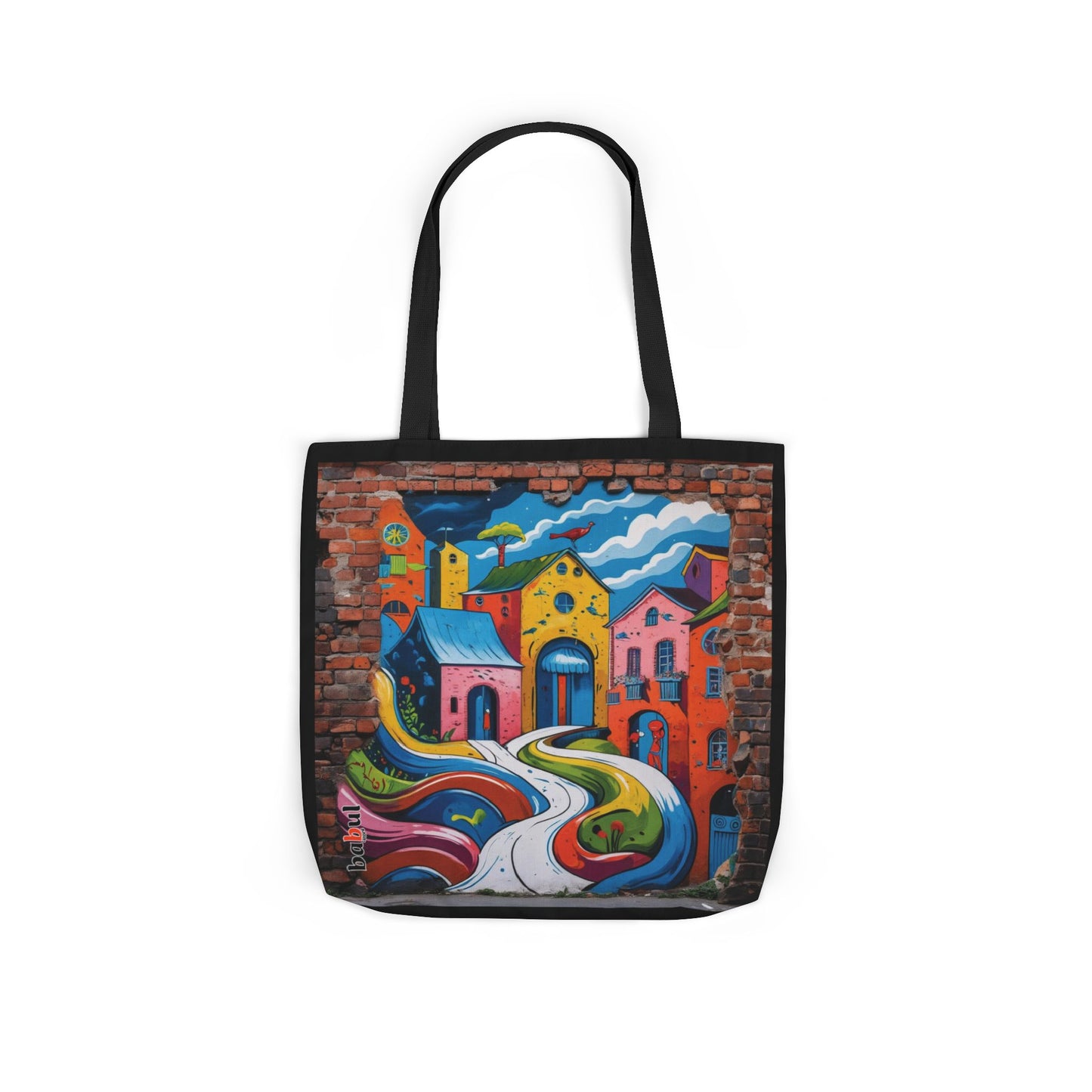 Artistic Surge - Eco-Friendly Canvas Tote Bag - HOUSES