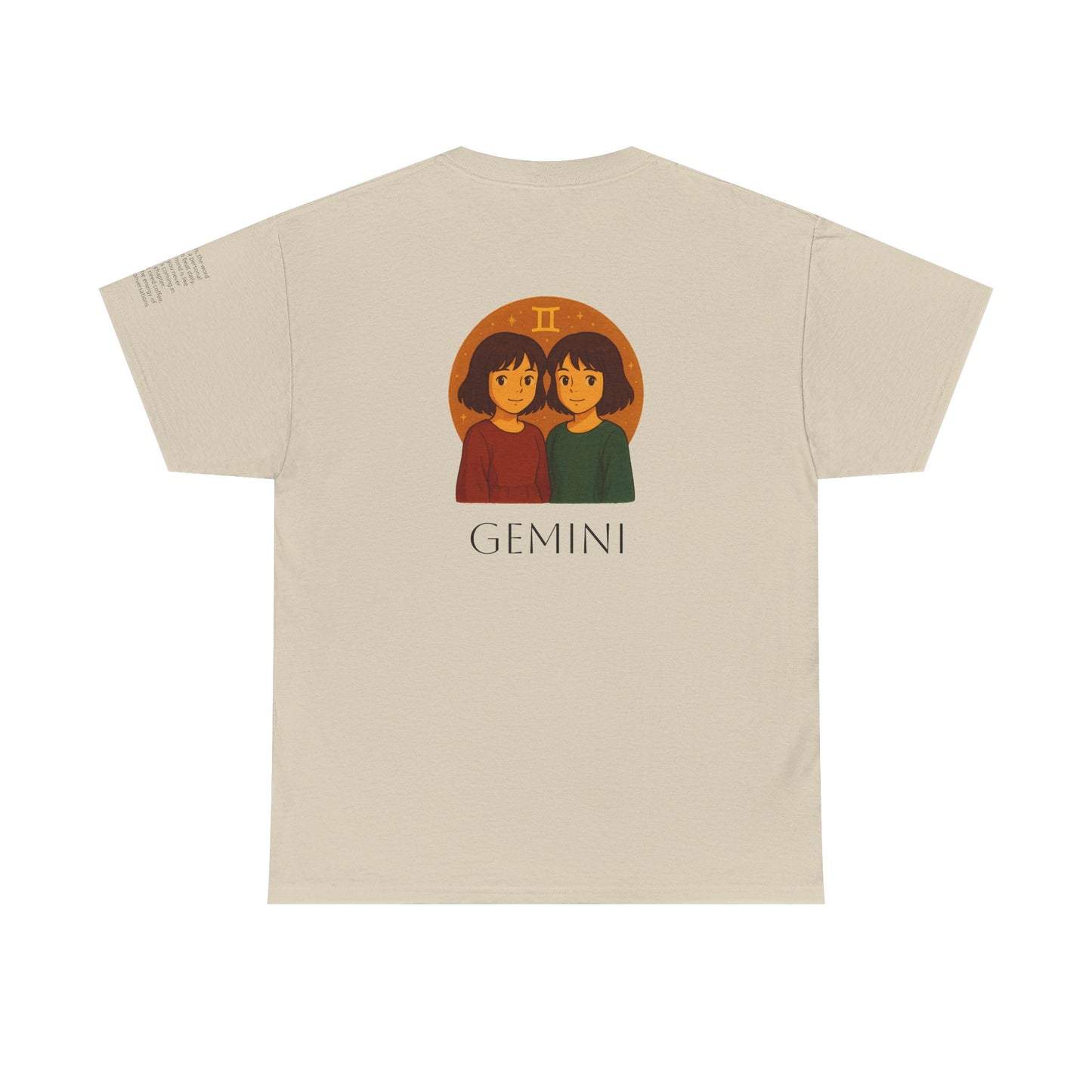 GEMINI - Dreamy Zodiac T-Shirts – The Magic of the Stars in Ghibli Style