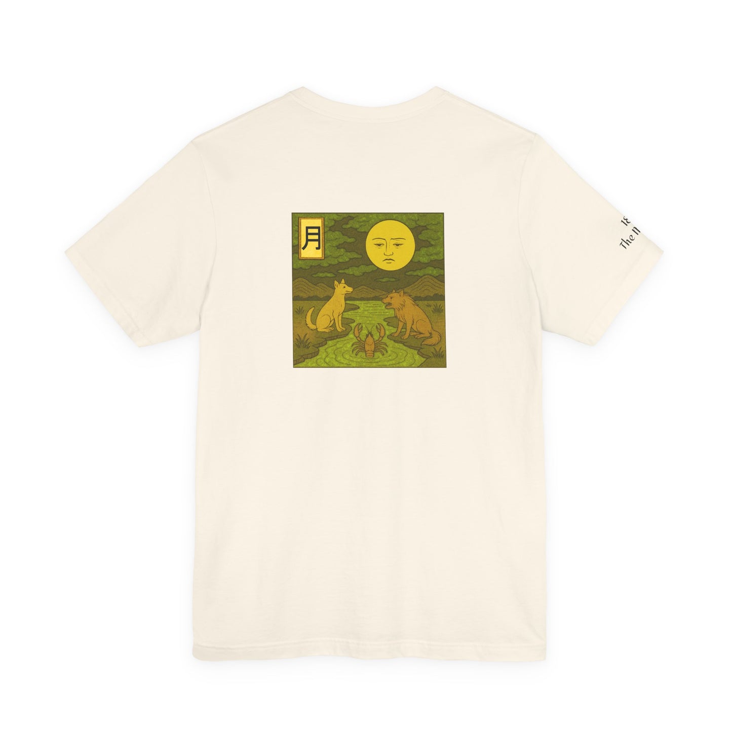 The Moon - Tarot in Ukiyo-e Style
