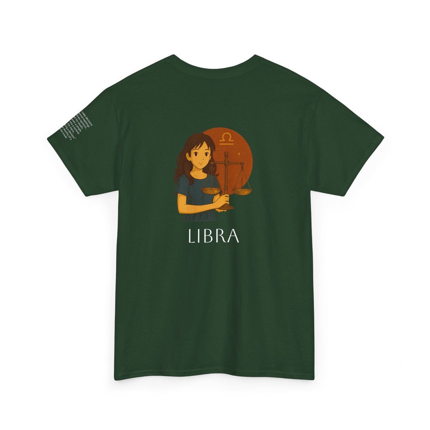 LIBRA - Dreamy Zodiac T-Shirts – The Magic of the Stars in Ghibli Style