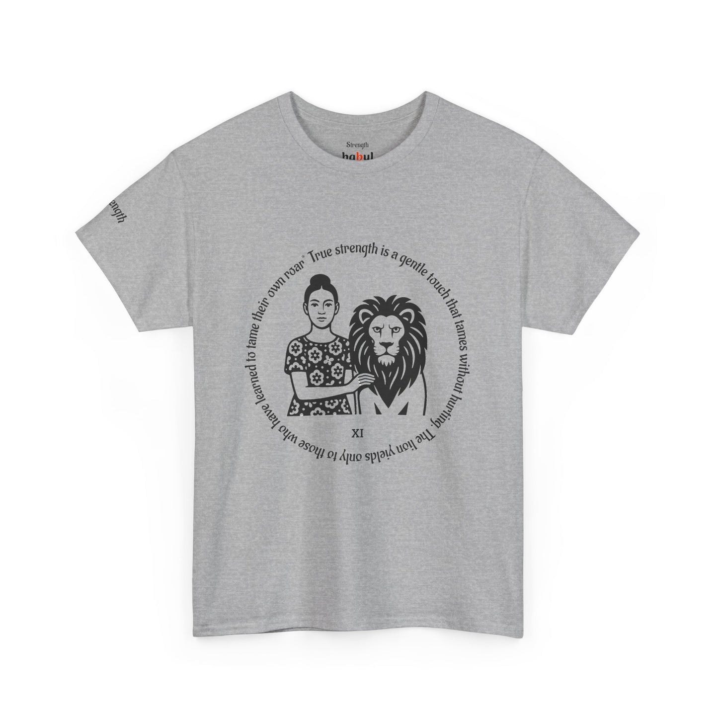 Strength - ArcanaPop T-Shirt – Where Tarot Magic Meets Pop Art