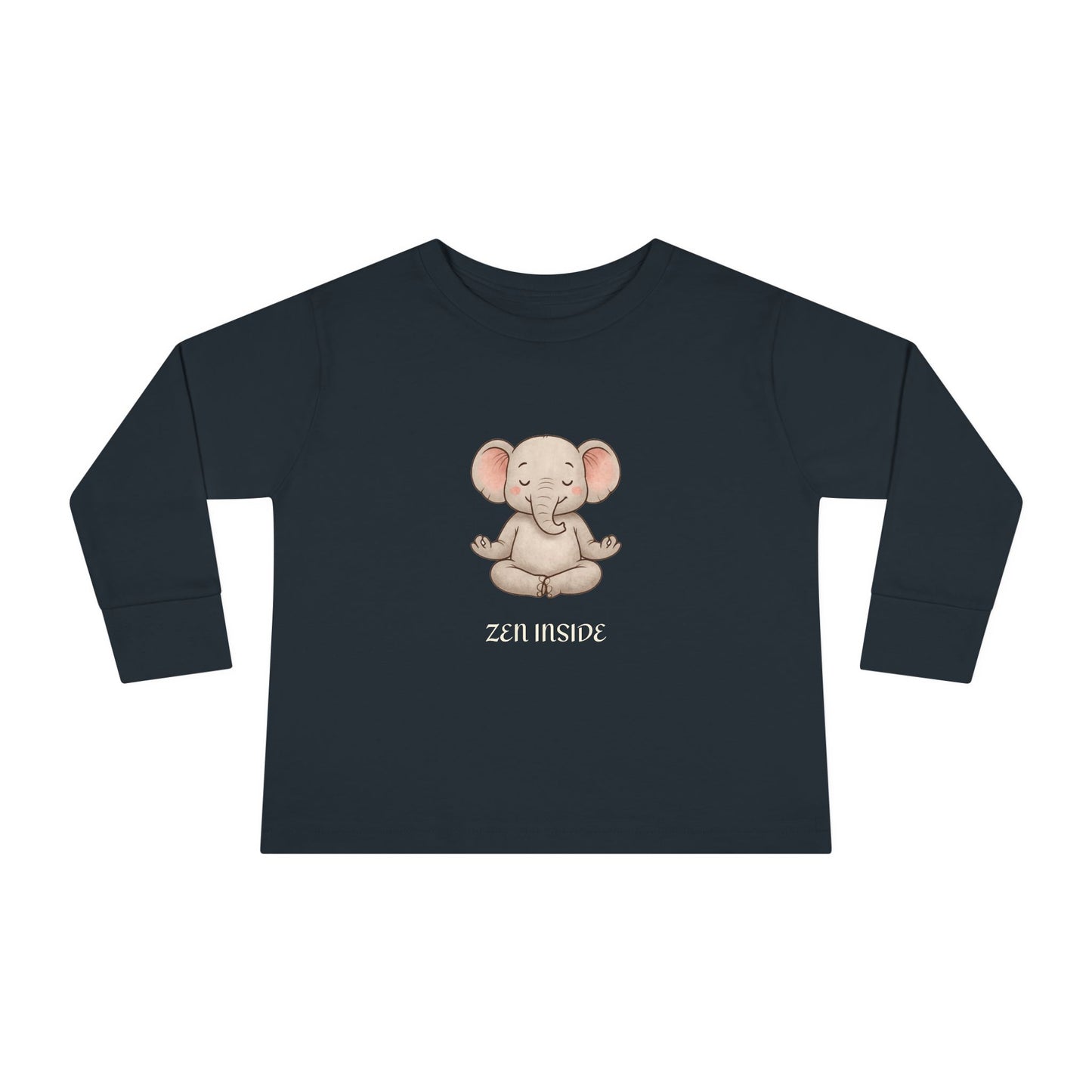 Zen Inside Long Sleeve Tee - ELEPHANT