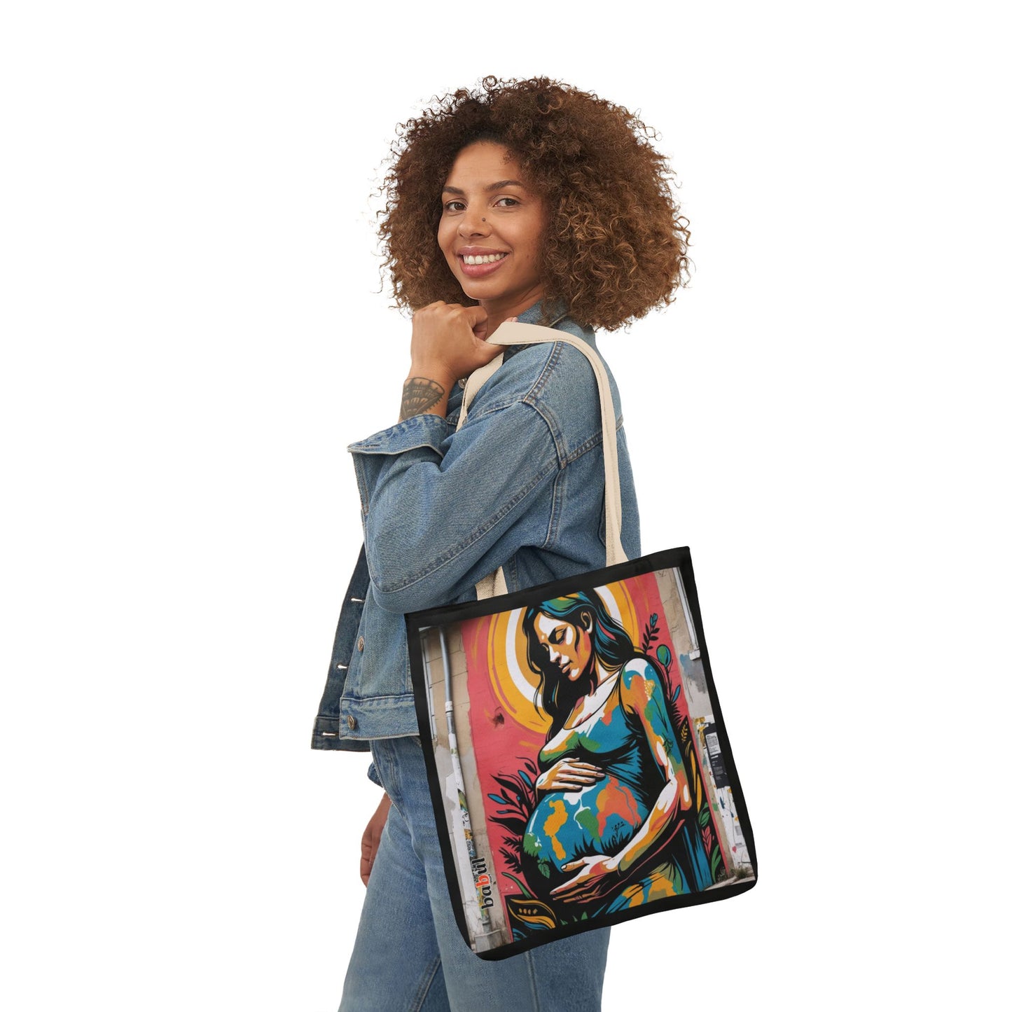 Artistic Surge - Eco-Friendly Canvas Tote Bag - MATERNITY