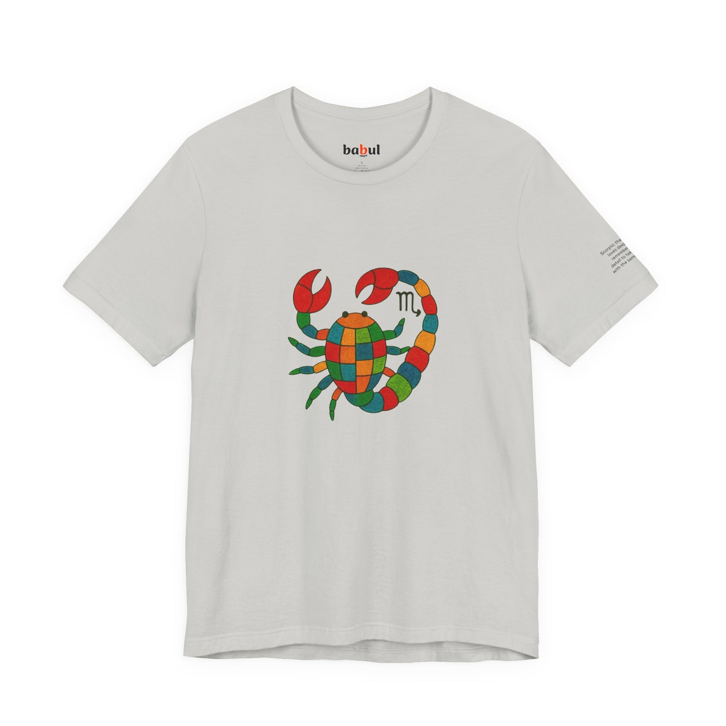 SCORPIO - T-shirt, The Zodiac Signs According to Saint Phalle