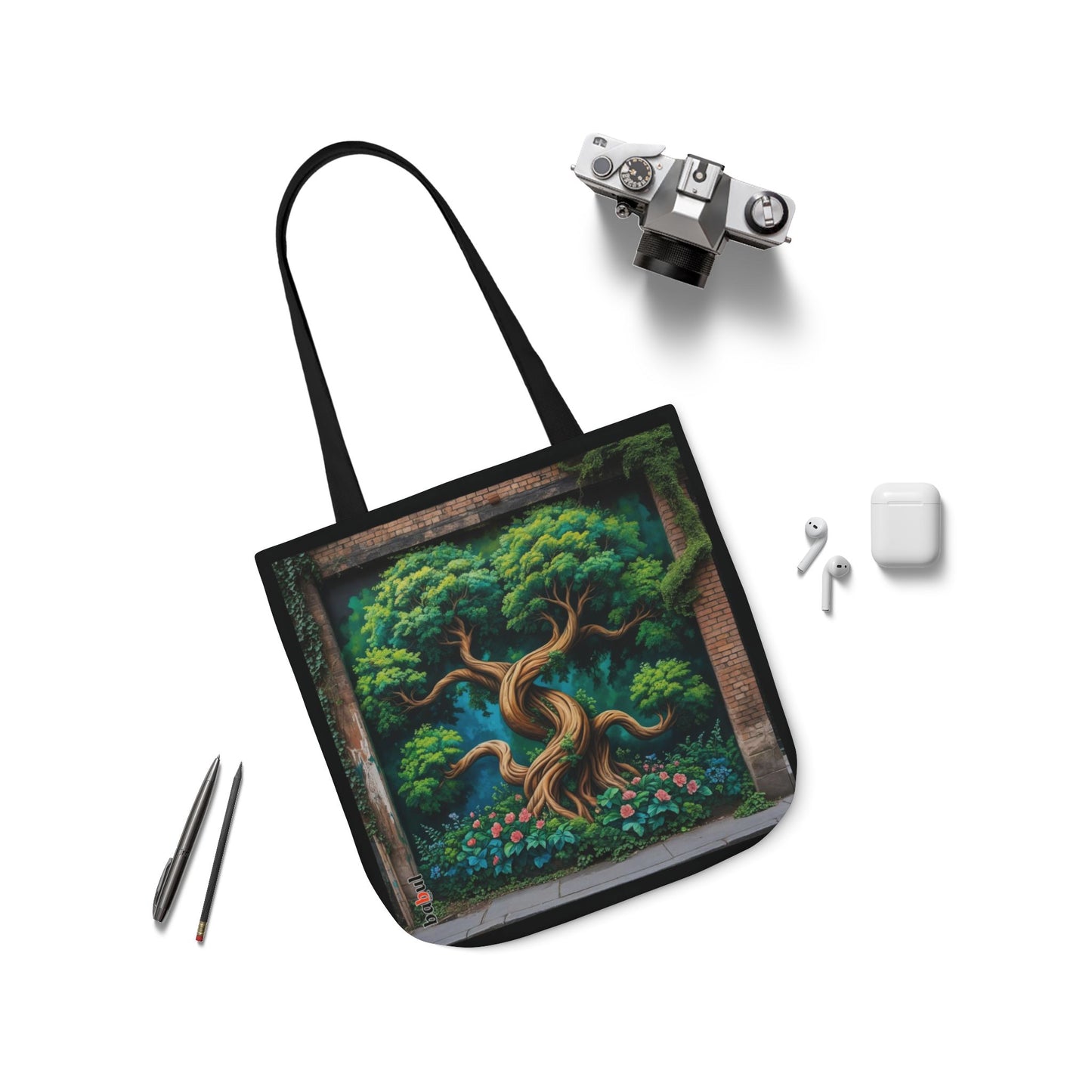 Artistic Surge - Eco-Friendly Canvas Tote Bag - TREE
