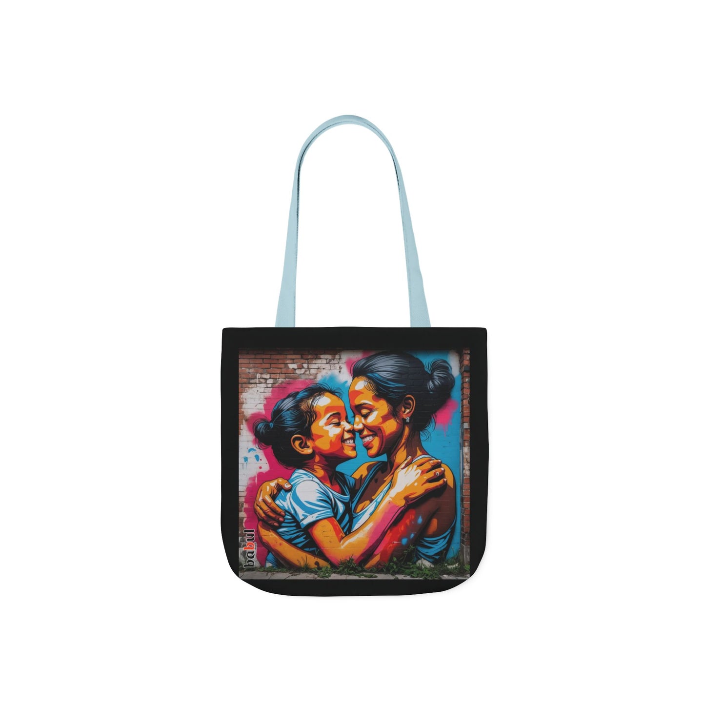 Artistic Surge - Eco-Friendly Canvas Tote Bag - SMILING HUG