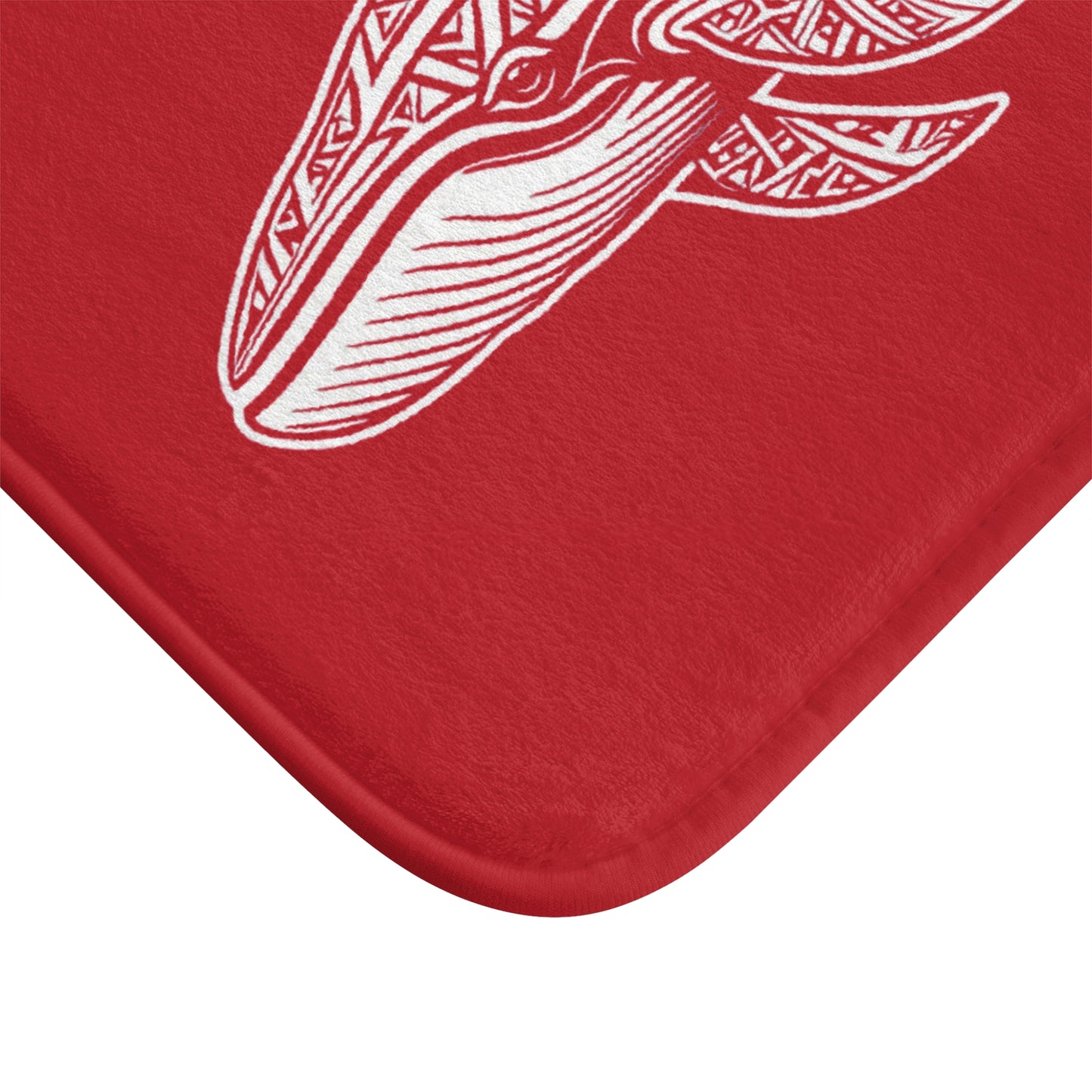 Tribal Bath Mat. Ocean Energy, Tribal Style