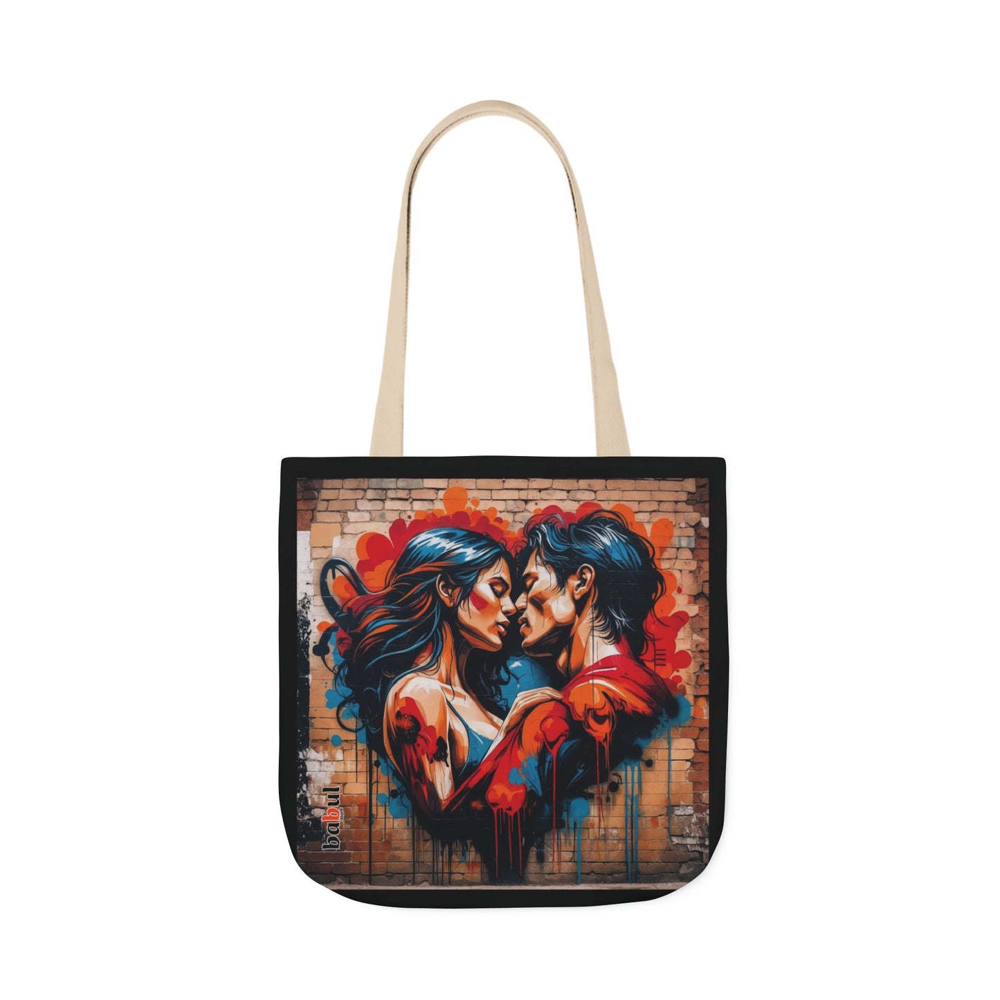 Artistic Surge - Eco-Friendly Canvas Tote Bag - LOVERS
