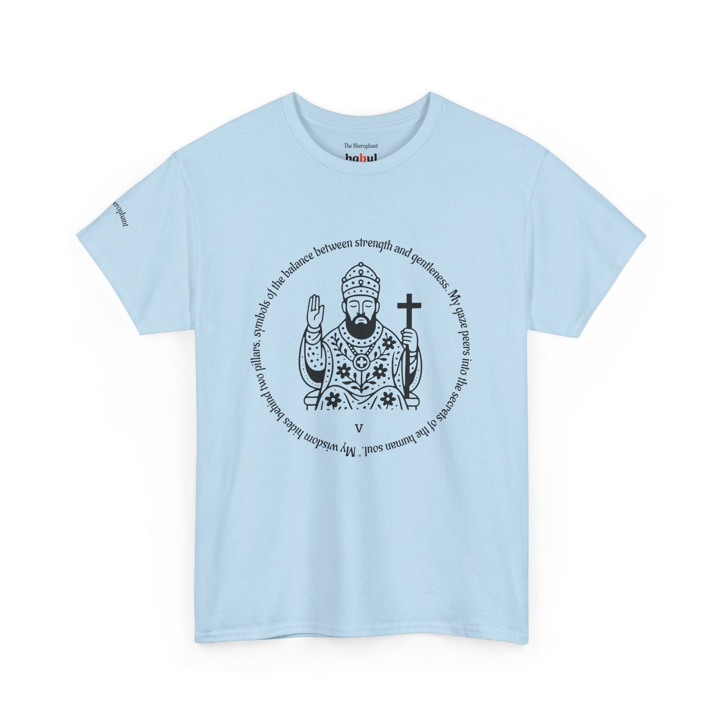 The Hierophant - ArcanaPop T-Shirt – Where Tarot Magic Meets Pop Art