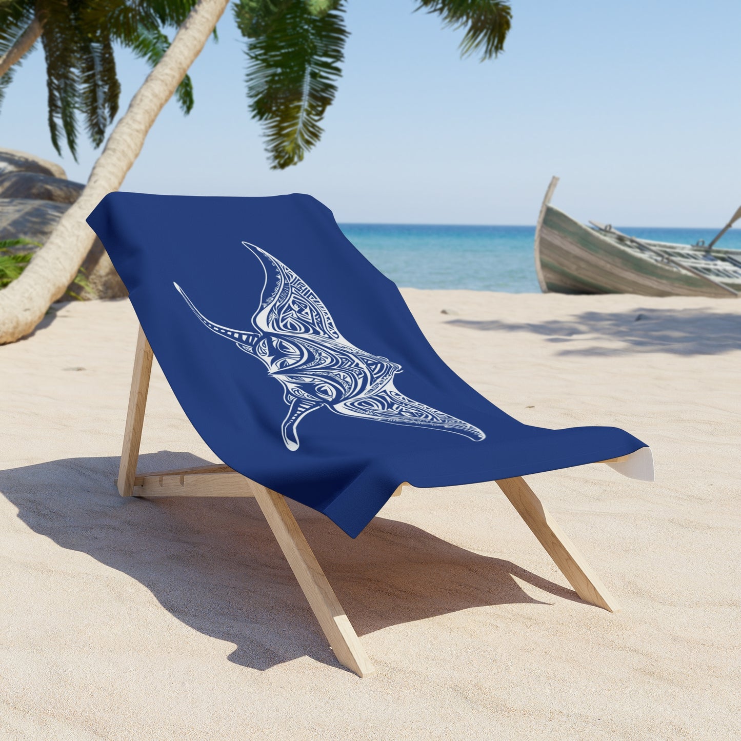 Tribal Waves Beach Towel - MANTA