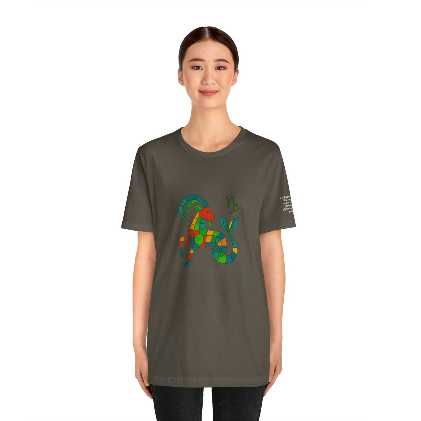 CAPRICORN - T-shirt, The Zodiac Signs According to Saint Phalle