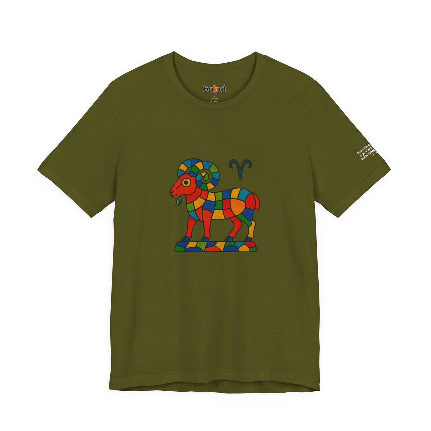 ARIES - T-shirt, The Zodiac Signs According to Saint Phalle