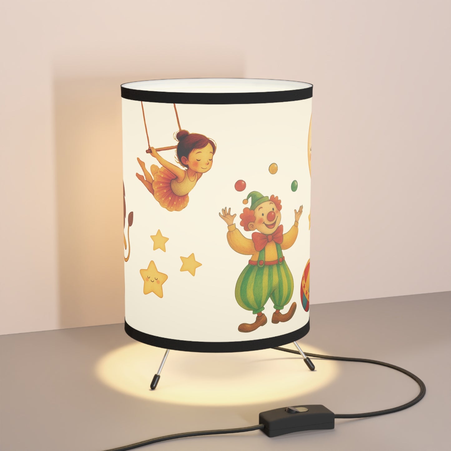 ENCHANTED LIGHTS. Dream Worlds in Your Room. Calming Tripod Lamp. CIRCUS