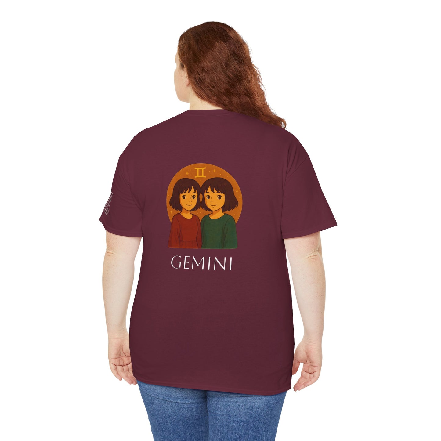 GEMINI - Dreamy Zodiac T-Shirts – The Magic of the Stars in Ghibli Style