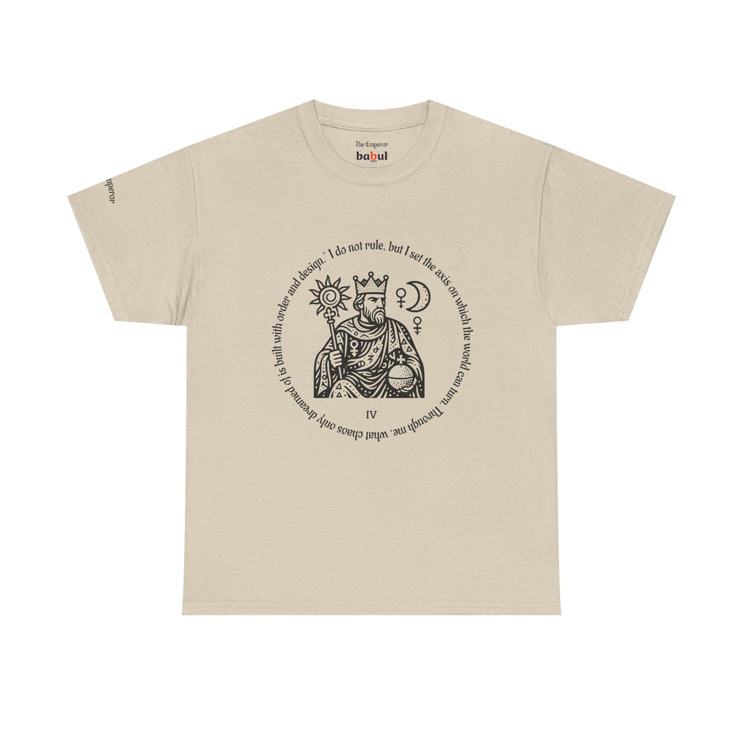 The Emperor - ArcanaPop T-Shirt – Where Tarot Magic Meets Pop Art