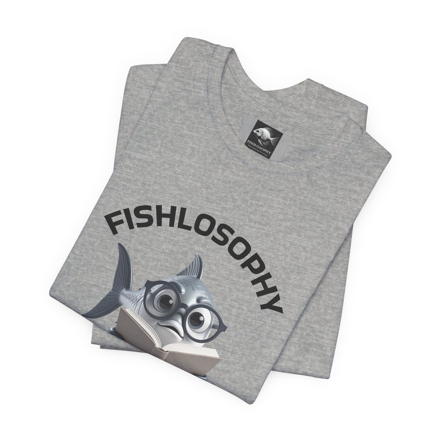 Fishlosophy Unisex Jersey Short Sleeve Tee – See the vastness even in small spaces