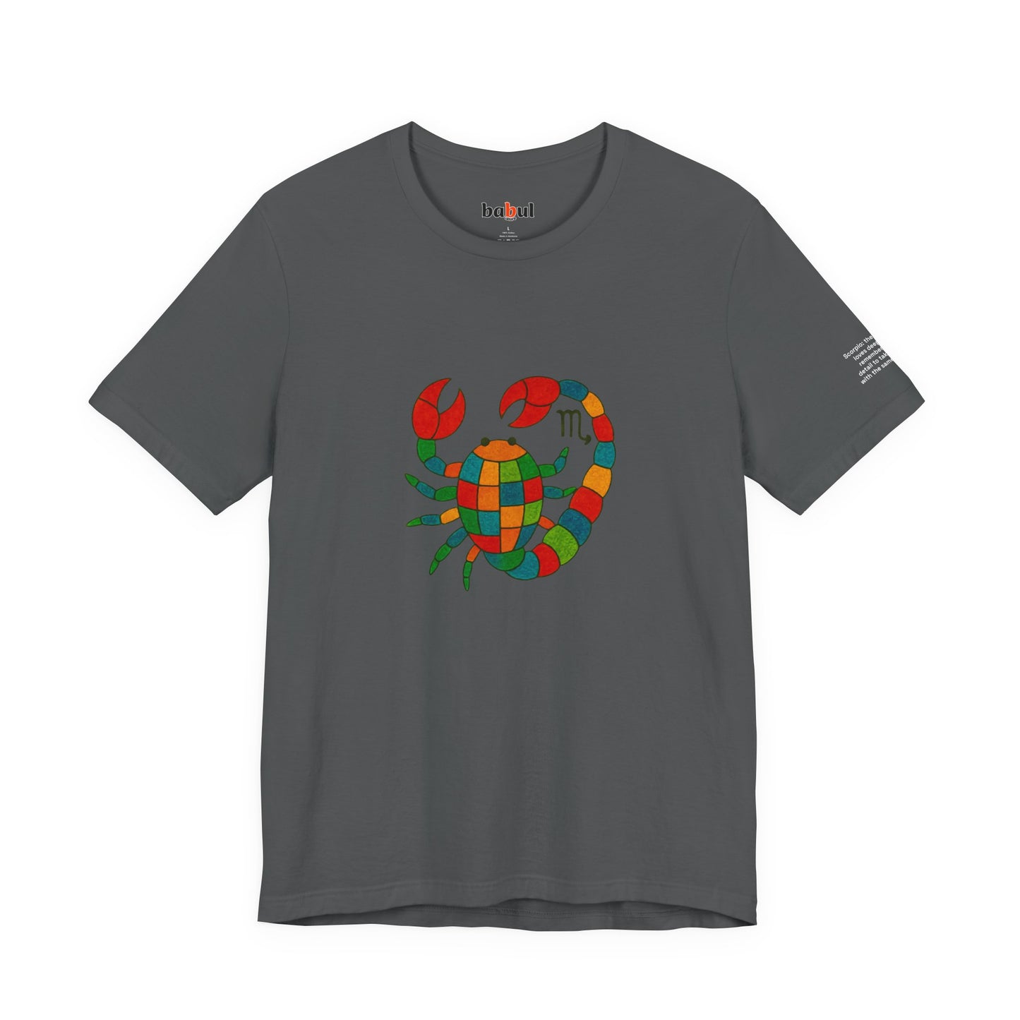 SCORPIO - T-shirt, The Zodiac Signs According to Saint Phalle