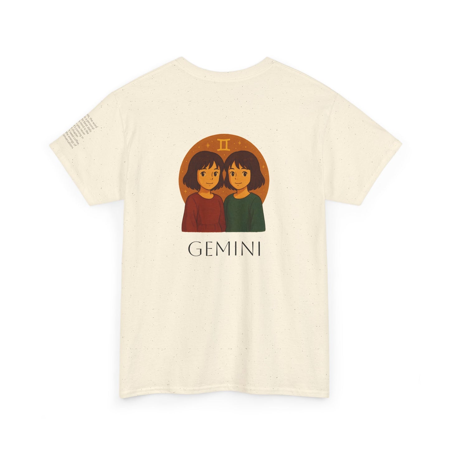 GEMINI - Dreamy Zodiac T-Shirts – The Magic of the Stars in Ghibli Style